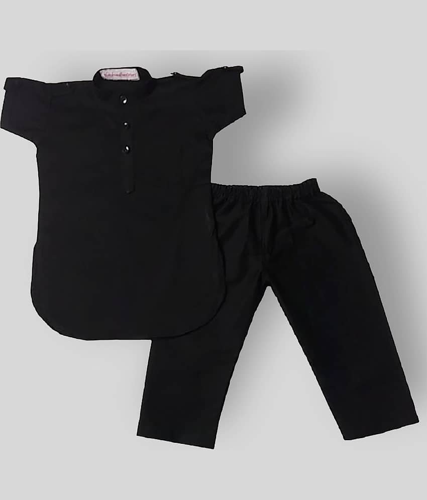 harshvardhanmart.com Baby Boys Cotton Kurta Sets ( Pack of 1 , Brown )