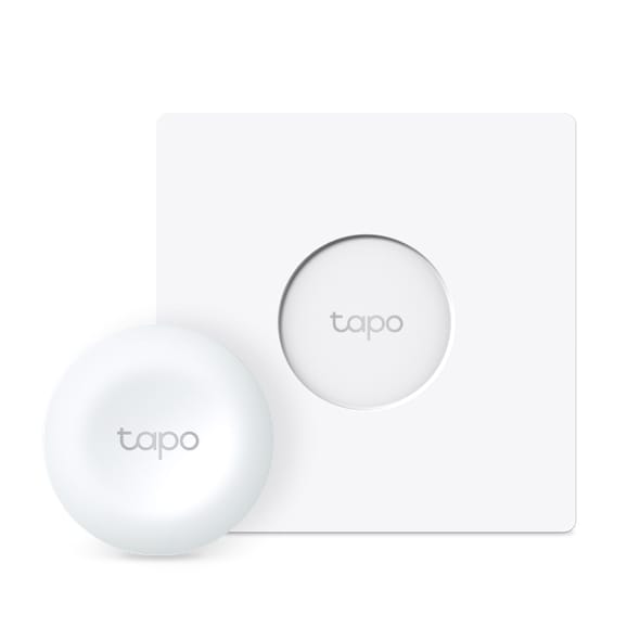 TP-Link Tapo S200D Smart Remote Dimmer Switch, Multiple Ways Control, Real-Time Notifications, No Wire Required, Battery Included, Tapo Hub Required Sold Separately, Easy Setup And Use, 3 Volts