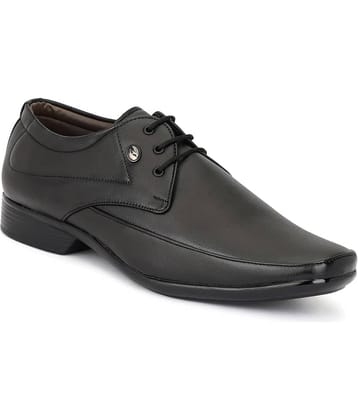 MARKRANGE - Black Men's Derby Formal Shoes