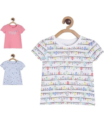 MINI KLUB Pack of 3 Baby Girls 100% Cotton ( Multi )