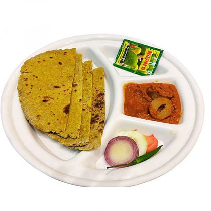 Shree ann roti (2 pcs) + soya chaap
