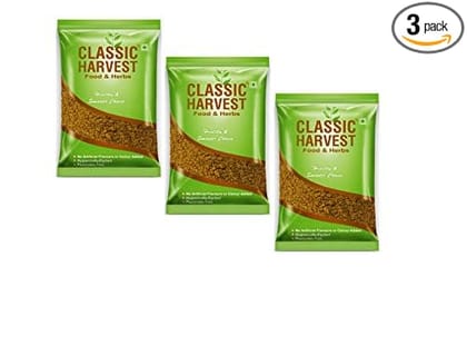 Classic Harvest Bhuna Jeera Powder/ Roasted Cumin Powder 1200g ( Pack Of 3, 400g Each )
