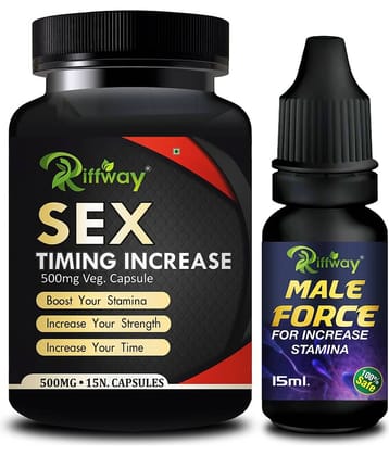 Sex Timing Tablet & Male Force Oil For Male Sex Stamina Reduce Weakness