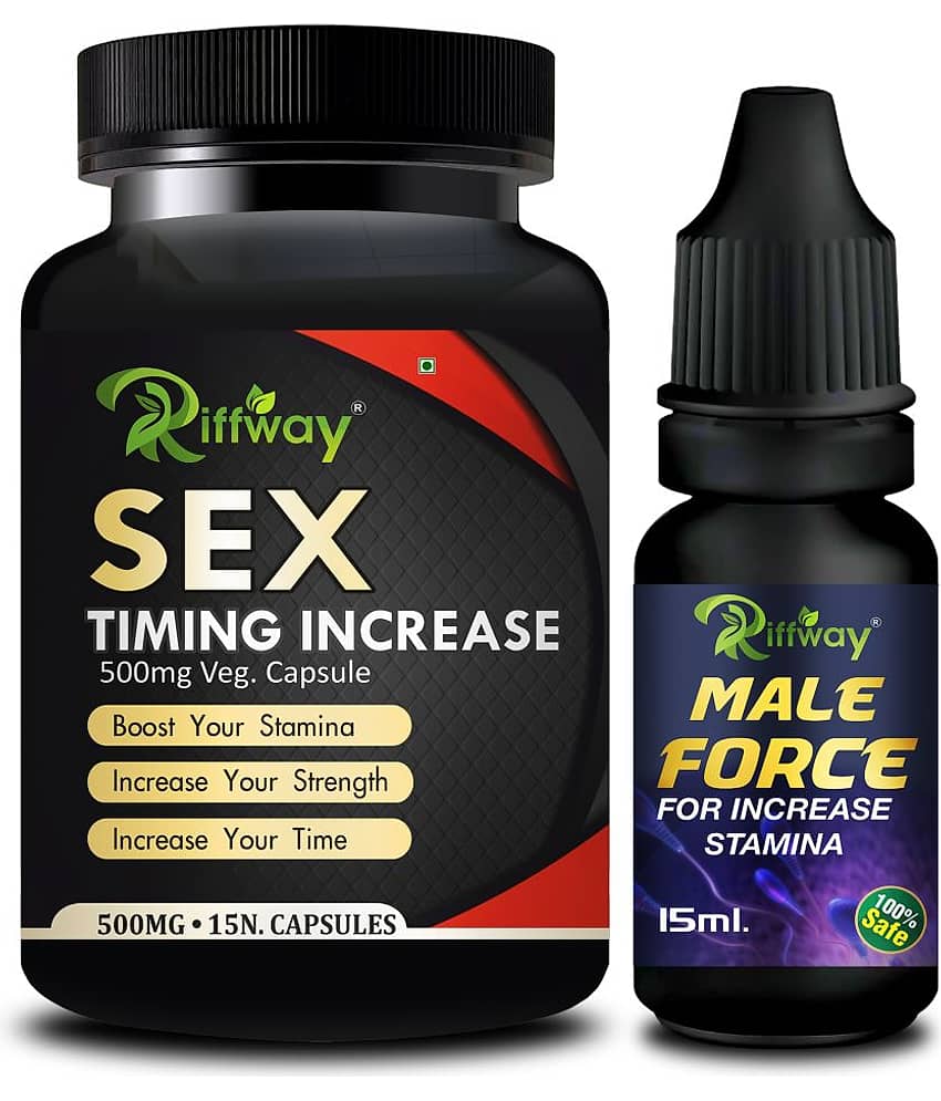 Sex Timing Tablet & Male Force Oil For Male Sex Stamina Reduce Weakness