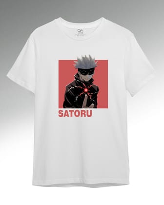 JuJutsu Kaisen - Gojo T-Shirt-Small / White