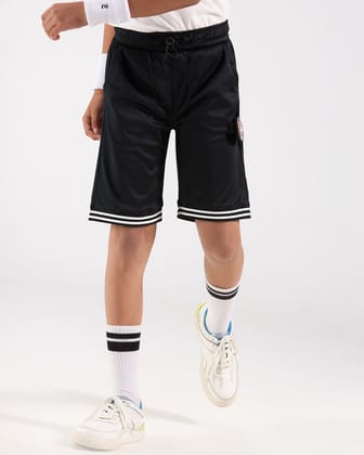 Active Dry-Fit Shorts-4-5 Y / Midnight Black