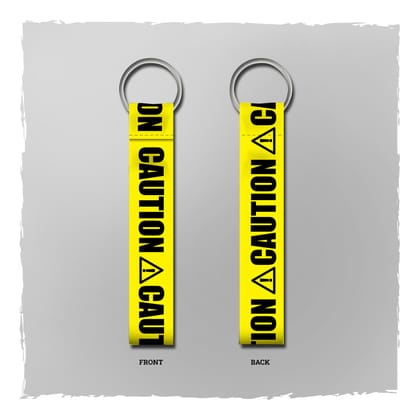 Caution | Keychain
