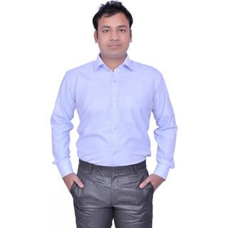 Baleshwar Men Multicolor Solid Formal Shirt (Pack of 1)