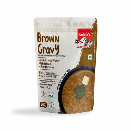 Article’s Brown Gravy – Rich & Creamy Ready to Eat Indian Curry Gravy