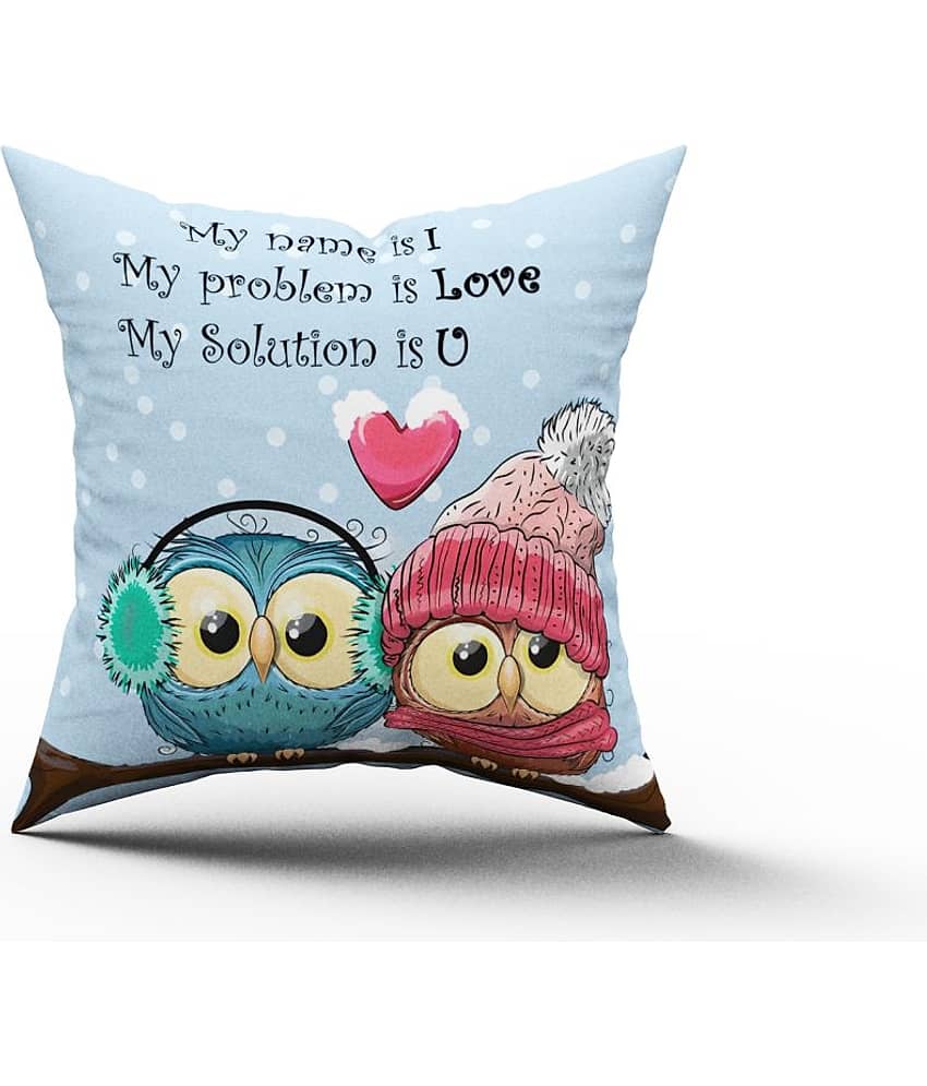 Ros - Multicolor Polyester Gifting Printed Cushion