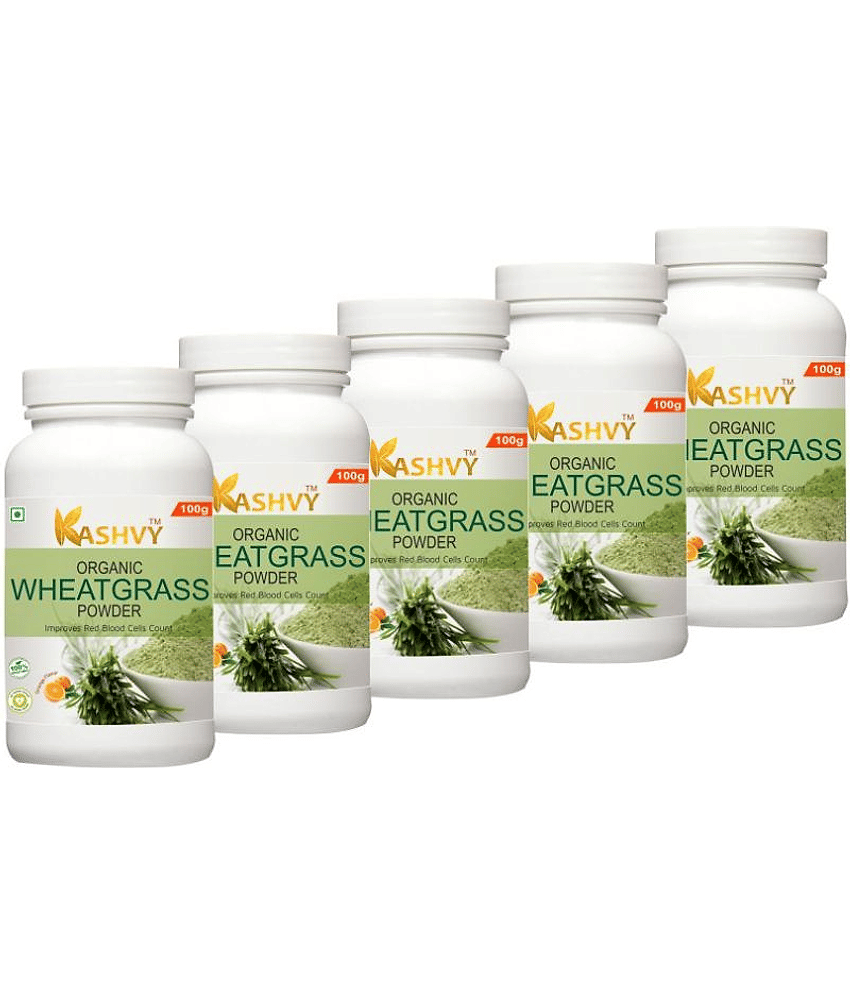 Kashvy Wheatgrass powder | Increase resistance power 500 gm Multivitamins Powder