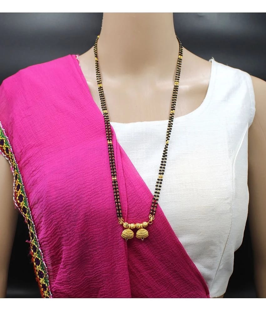 Soni jewellery Golden Mangalsutra ( Pack of 1 ) - Golden