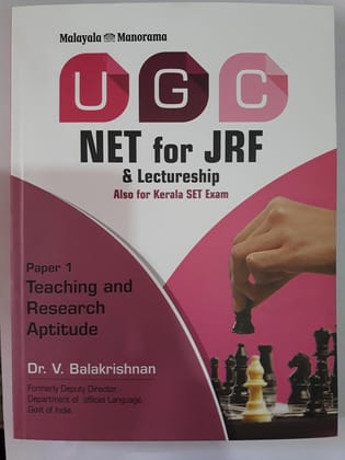 UGC ,NET for JRF & lectureship [Paperback] Dr V.Balakrishnan