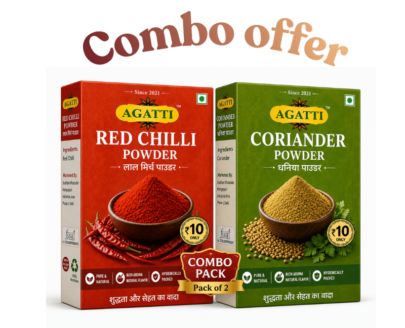 Combo Red Chilli Powder & Coriander Powder 60g(Pack of 2)