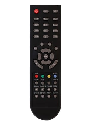 Set Top Box Remote Model, Compatible with Den Hd Set Top Box Remote Control-Old Remote Functions Must Be Exactly Same (Color Multicolor)