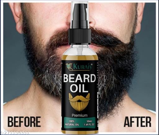 KURAIY Premium Intensive Beard Oil & Wax