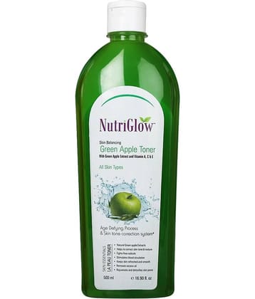 Nutriglow Green Apple Toner 500ml