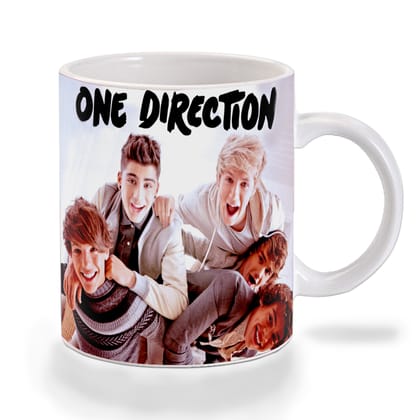 Multicolor One Direction Jumping Ceramic Mug