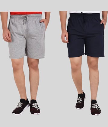 Neo Garments - Multi Cotton Men's Shorts ( Pack of 2 )