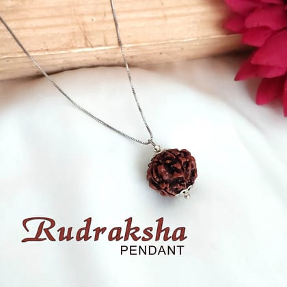 Rudraksha Pendant With Chain