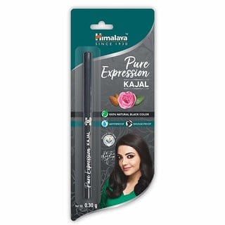 Himalaya Pure Expression Kajal Black, 0.30g - Pack Of 6