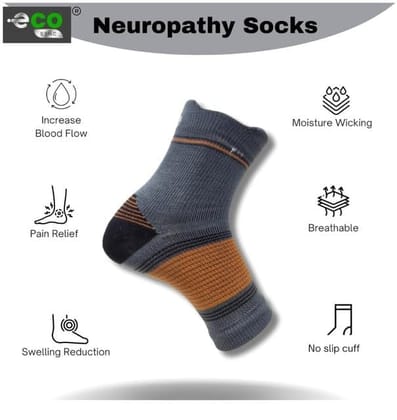 3_Pair Set Unisex Casual Cotton Printed Ankle Length Support Socks (Multicolor)-PID63421 3_Pair Set Unisex Casual Cotton Printed Ankle Length Support Socks (Multicolor)-PID63421