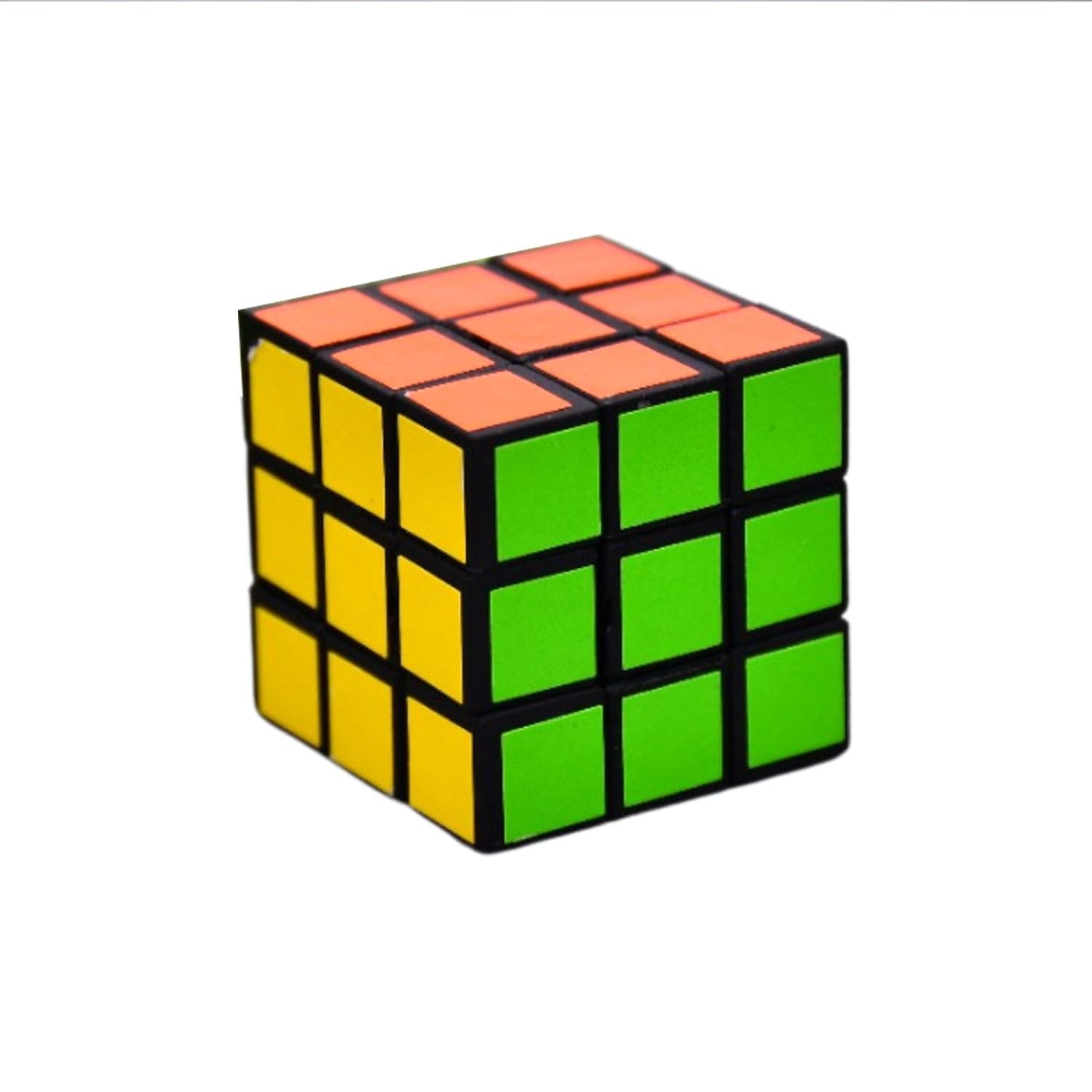 DHRUVINSRI 1Pc Mini Cube Puzzle Game for Boy and Girl, Magic Cube for Birthday Gift, 3x3 Puzzle Toy