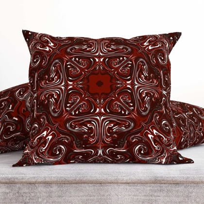 Psychadelic Designs 1 Cushion-Canvas Cushion / 16x16 / without