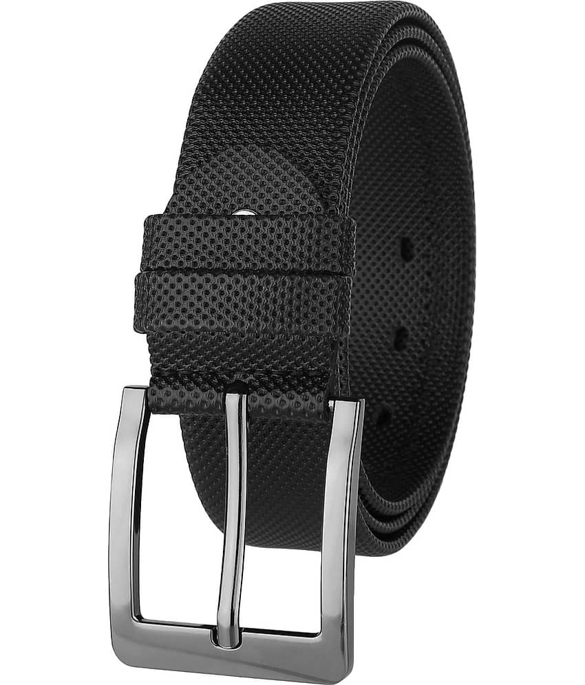 Loopa Black PU Formal Belt Pack of 1