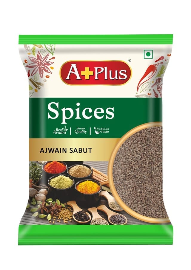 Aplus Ajwain Sabut Carom Seed 200gm(pouch)