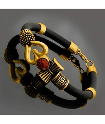 Om Rudraksh Kada (Pack of 1)