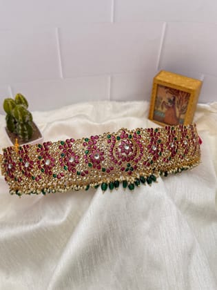 Antique Vaddanam Kamarbandh 6836-24 to 44 adjustable