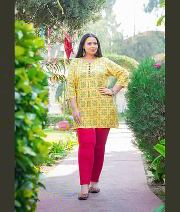 Rayon Short Kurti For Women (Pack of 1)