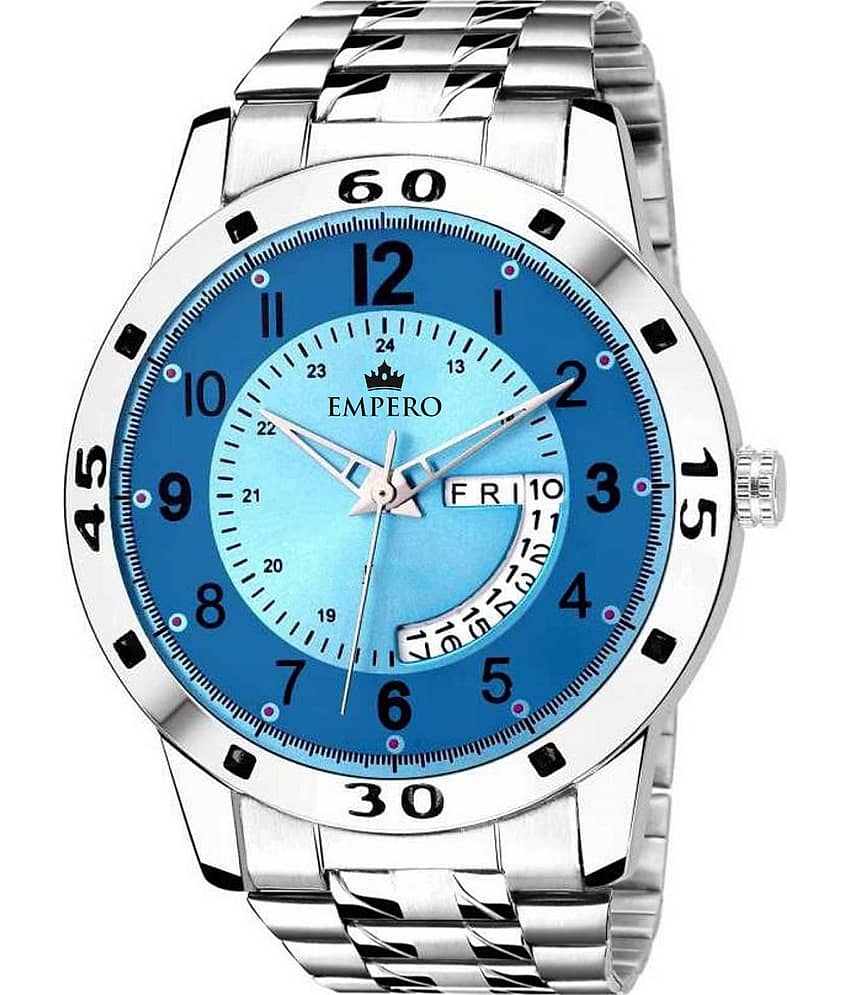 EMPERO - Silver Stainless Steel Analog Men's Watch
