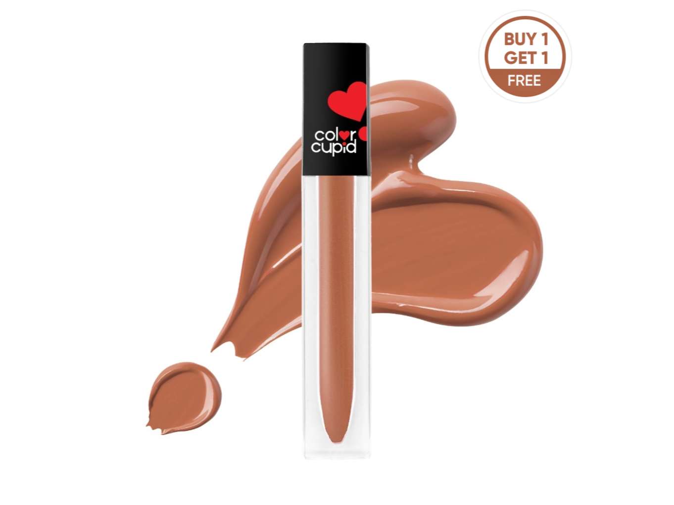 BUY 1 GET 1 - Color Cupid Forever Love Matte Liquid Lipstick - Sweetheart Mocha - 4.1 g