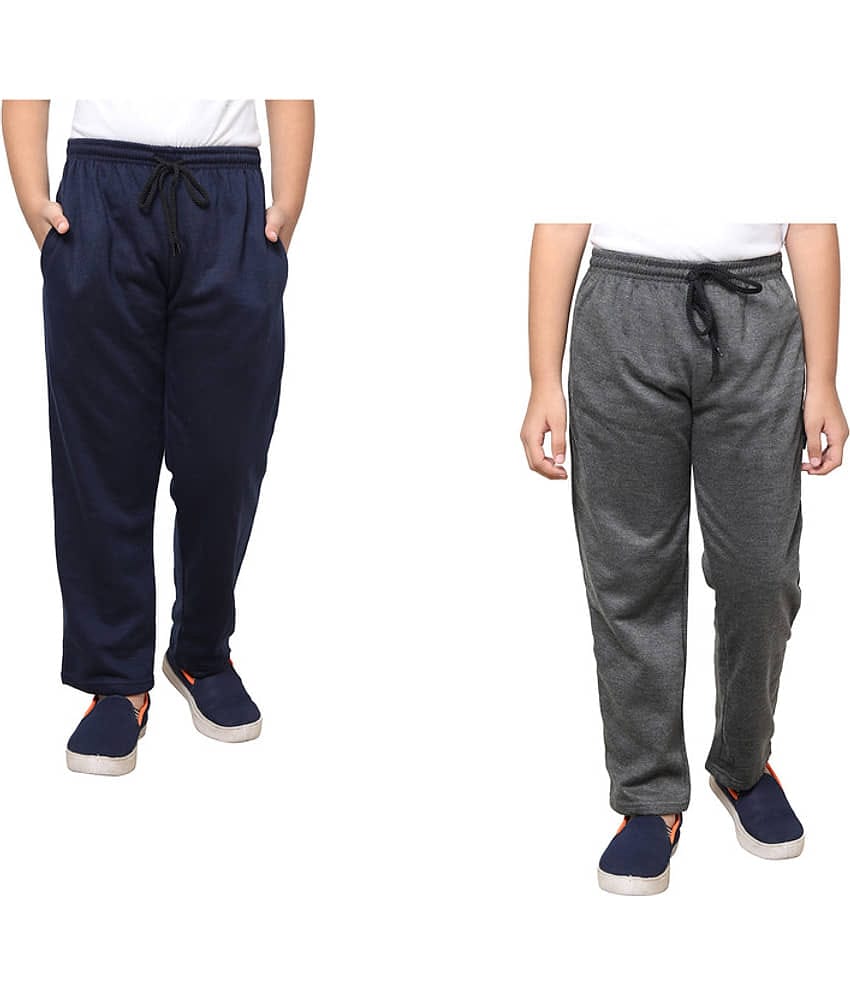 IndiWeaves Pack of 2 Boys Fleece Trackpant ( Multicolor )