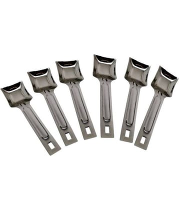 Dynore Steel Stainless Steel Sugar Spoon ( Pack of 6 )