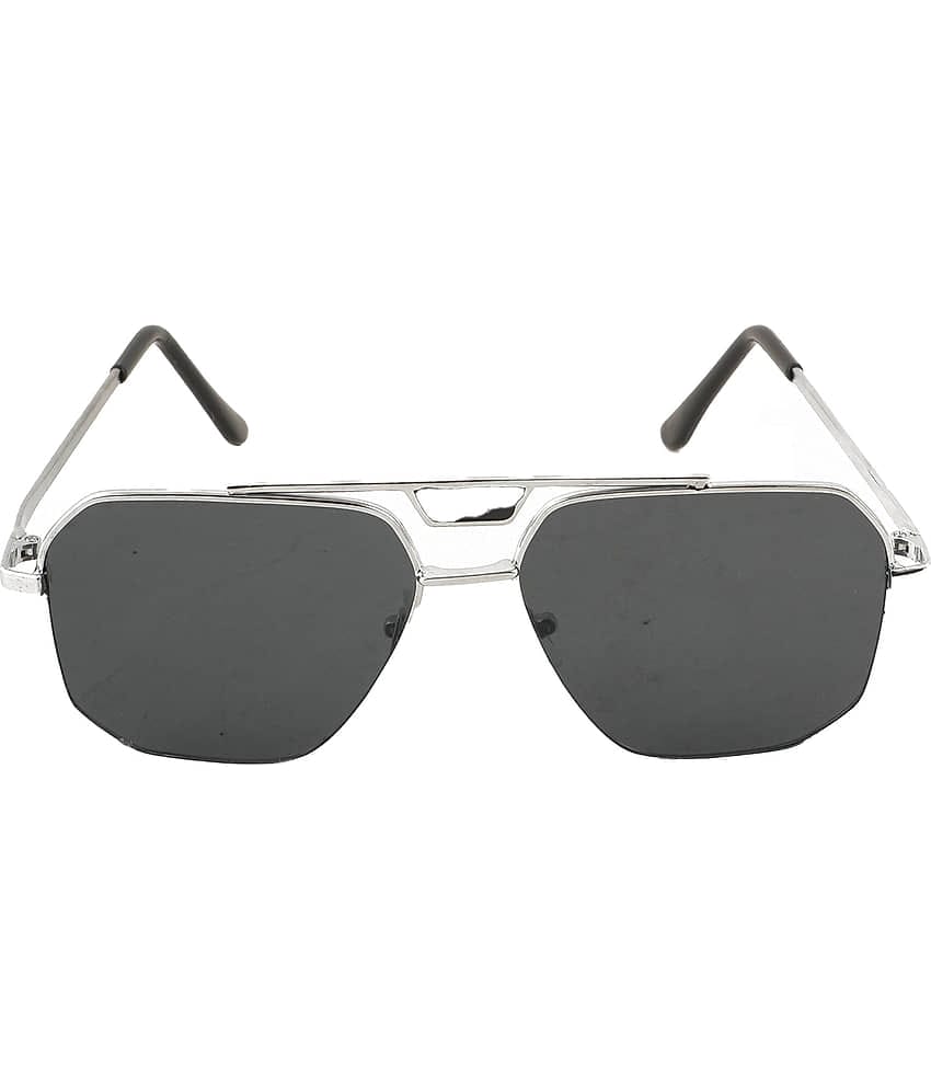 Bayberry Silver Square Sunglasses ( Pack of 1 )