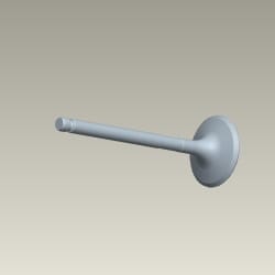 Hero Genuine Intake Valve for Pleasure Plus | Xoom | Maestro Edge | Pleasure | Duet | Precision Engine Performance | Durable Construction | OEM Fit | Reliable Operation | Easy Replacement - 14711GCC000S