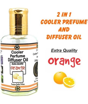 INDRA SUGANDH BHANDAR - Orange Aroma Pure, Natural and Undiluted With Free Dropper 25ml Pack Multipurpose Cooler Perfume Diffuser Oil 25ml