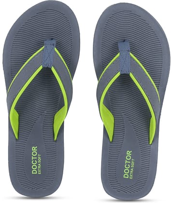 DOCTOR EXTRA SOFT - Light Grey Women's Thong Flip Flop