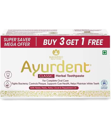 Maharishi Ayurveda Total Health Toothpaste Pack of 4