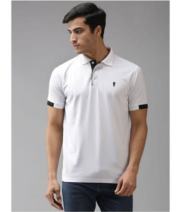 EPPE - White Cotton Blend Regular Fit Men's Sports Polo T-Shirt ( Pack of 1 )
