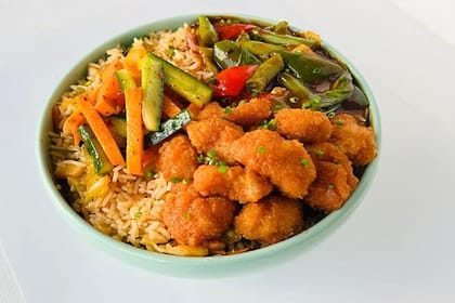 Honey Gochjugaru Korean Chicken Bowl