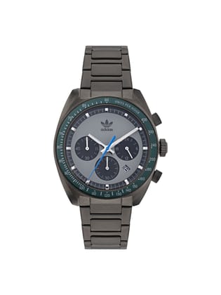 Adidas Originals Gunmetal Dial Unisex Watch - AOFH22007-Black