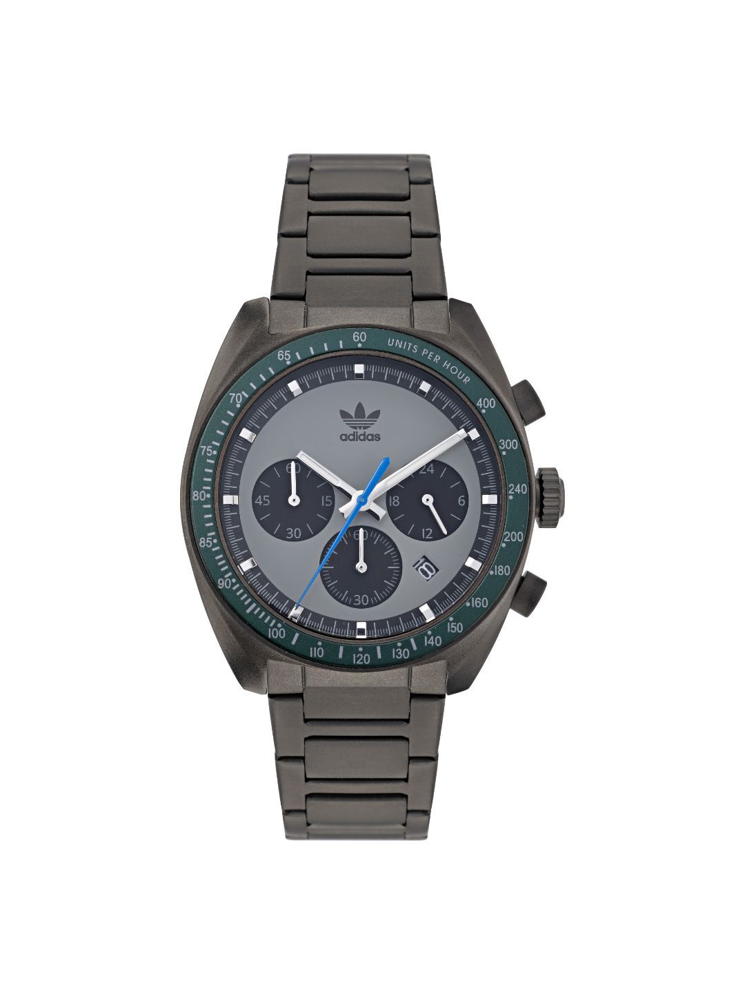 Adidas Originals Gunmetal Dial Unisex Watch - AOFH22007-Black