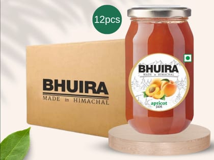 Bhuira Apricot Jam 12 units - 240grams/each