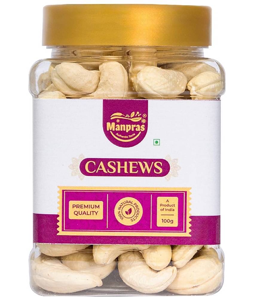 MANPRAS Premium Cashews 100Gms. (Pack of 1)