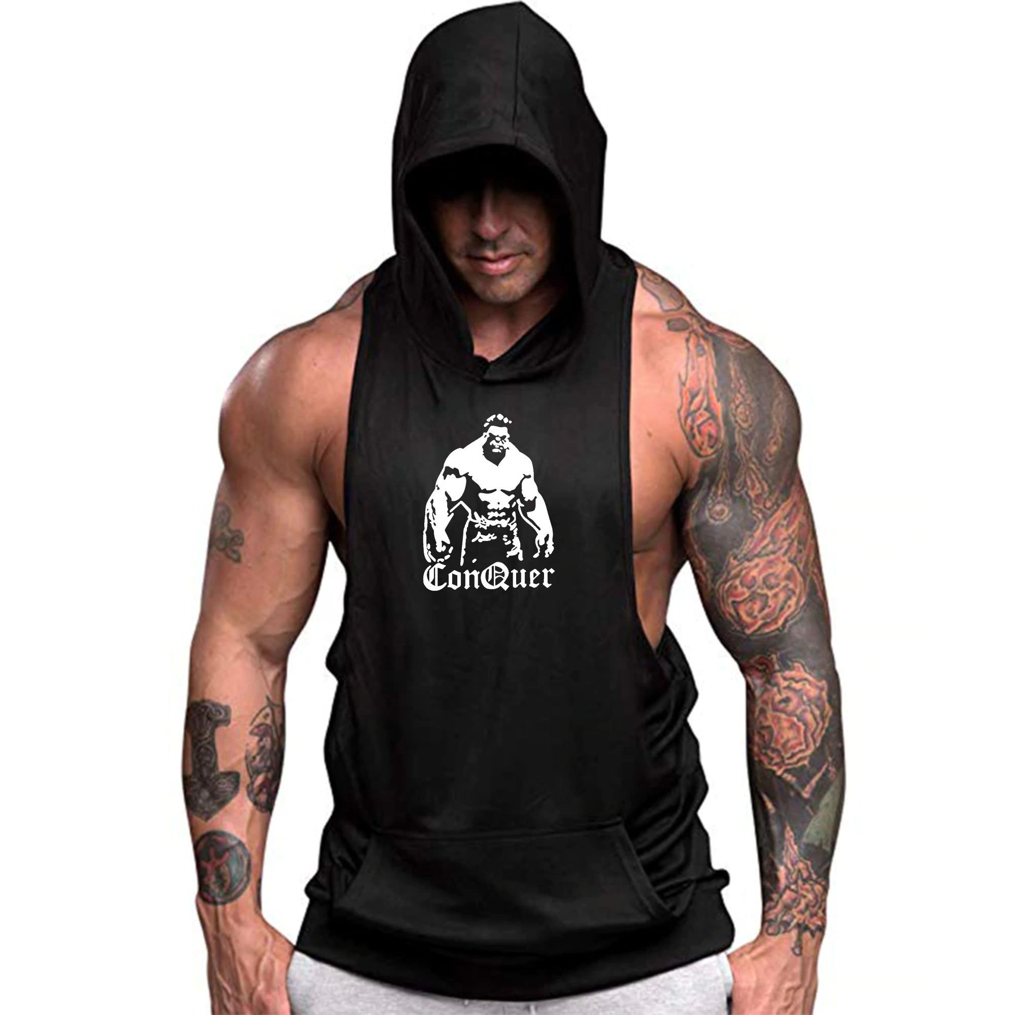 Adult Dry Fit and Poly Cotton Hooded Neck Hoodie