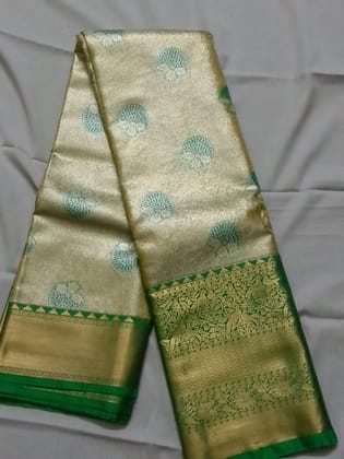 Elegant Indian Saree Silk Orange